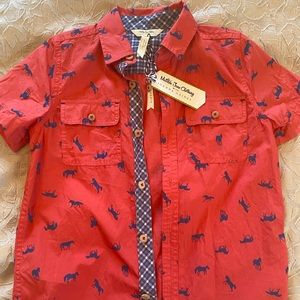 Matilda Jane Boys size 8 shirt.
